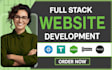 develop or redesign a custom full stack ecommerce web app using mernstack
