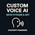 create a smart voice assistant using openai and python