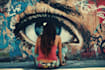 design graffiti art name with character