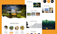 design professional UI UX web landing page design figma