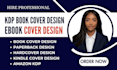 do book cover design ebook cover KDP book cover design paperback for amazon KDP