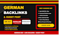 publish guest post for dofollow german backlinks on high DR authority websites