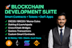 be blockchain developer for solana evm web3 dapp smart contract staking bridges
