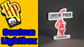 3d model a custom lightbox