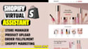 professional shopify virtual assistant for store setup optimization management