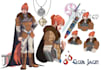 create detailed character concept art with personality