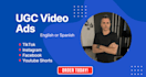 create a spokesperson ugc video based on your script