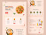 create a responsive restaurant website, canteen website, catering website