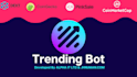 build dapp on aptos chain such as presale staking dex volume bot, fork pumpfun