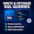 write sql queries and extract business insights from your data