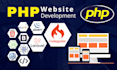 build php complete website