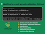 build an enterprise email validation cli tool