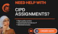 write cipd level 3, 5, and 7 assignments, reports, and reflective journals