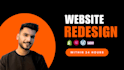 redesign your existing website with a modern, responsive UI UX