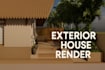 create realistic 3d exterior renders for your project