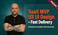 design saas mvp UX UI in figma for web apps and dashboards