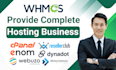 setup web hosting business with whmcs, reseller hosting, whm cpanel