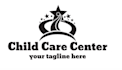 create modern child care logo design
