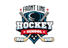 design sophisticated fun ice hockey school logo