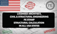 licensed architect, structural engineering pe stamp in new hampshire new york