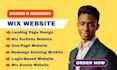 wix website design wix ecommerce website wix responsive website wix redesign web