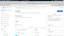 program google console developer account with app lives