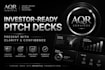 design investor ready pitch decks and business presentations