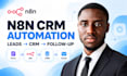 build n8n CRM automation for lead capture and follow up