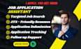 be your job application assistant