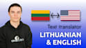 professionally translate text between lithuanian and english