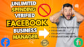 create verified fb business manager and ads manager account