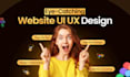 do ui ux design, website ui ux design, or landing page in figma
