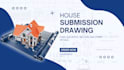 draft architecture and structure submission house drawiing