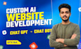 build an ai website, ai chatbot, and full stack web app