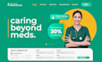 create a professional medical, clinic, pharmacy website with appointment system