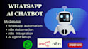 build beatify whatsapp ai chatbot whatsapp automation n8n fix flow