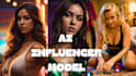 create ai influencer for instagram and onlyfans model