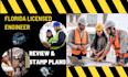 review and stamp as a licensed civil and structural engineer in florida
