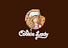 design unique cookie lady logo