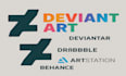 promote your deviantart artstation behance dribble