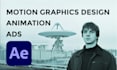 create custom motion graphics design, animation and ads