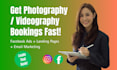 be your facebook ads leads expert for products event videography and photography