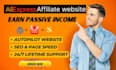 create amazon affiliate and aliexpress affiliate website