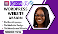 be your divi expert for divi wordpress website design with divi theme wpbakery