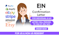 get your  ein number within 24 hours with confirmation letter