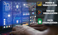 develop dynamic dashboards using power bi, tableau, excel