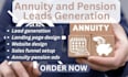do annuity leads, pension leads insurance website leads