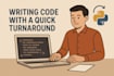 write code with a quick turnaround
