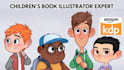 create model children book illustrations for your children book story