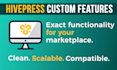 implement custom feature related to hivepress